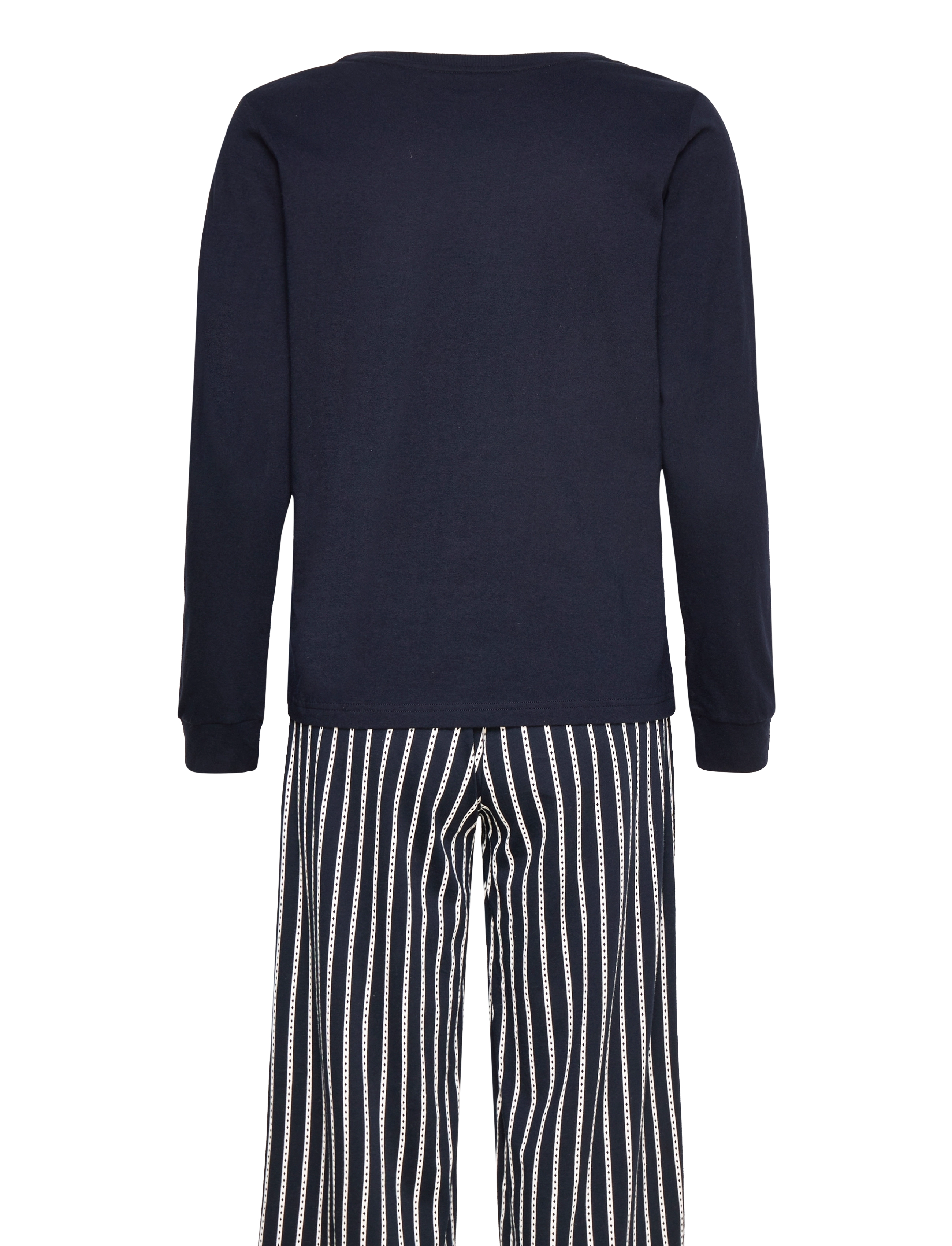 Tommy Hilfiger - LONG SLEEVE JERSEY PYJ SET - desert sky/argyle stripe desert sky - 1