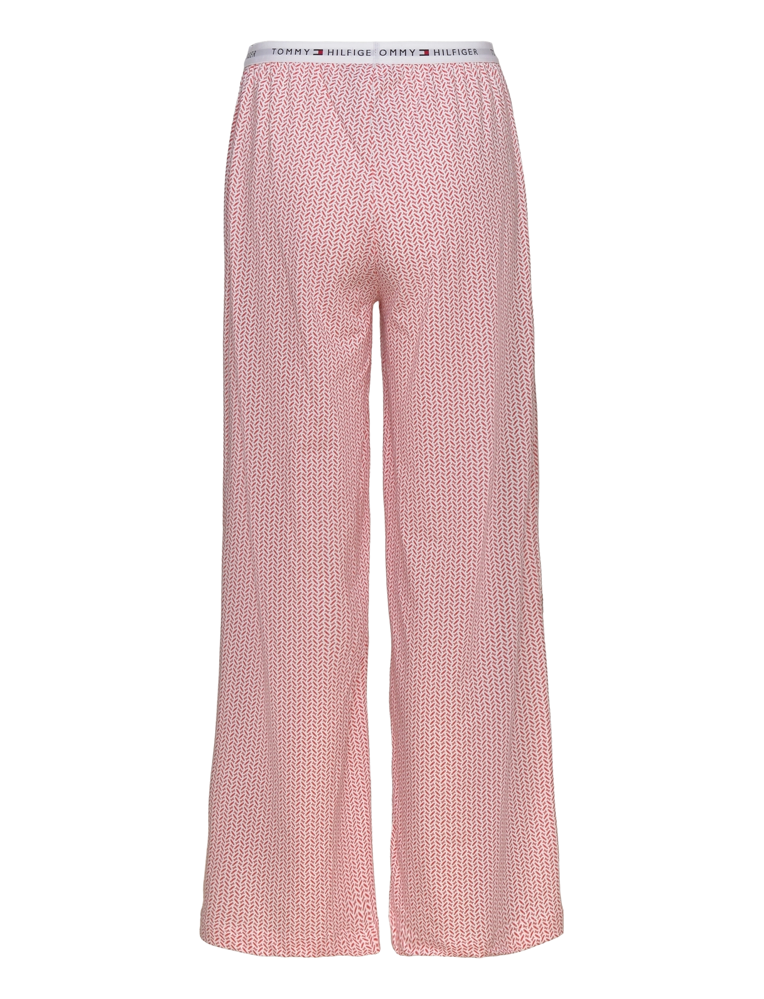 Tommy Hilfiger - LONG SLEEVE JERSEY PYJ SET - coral clay / mini geo pink - 3