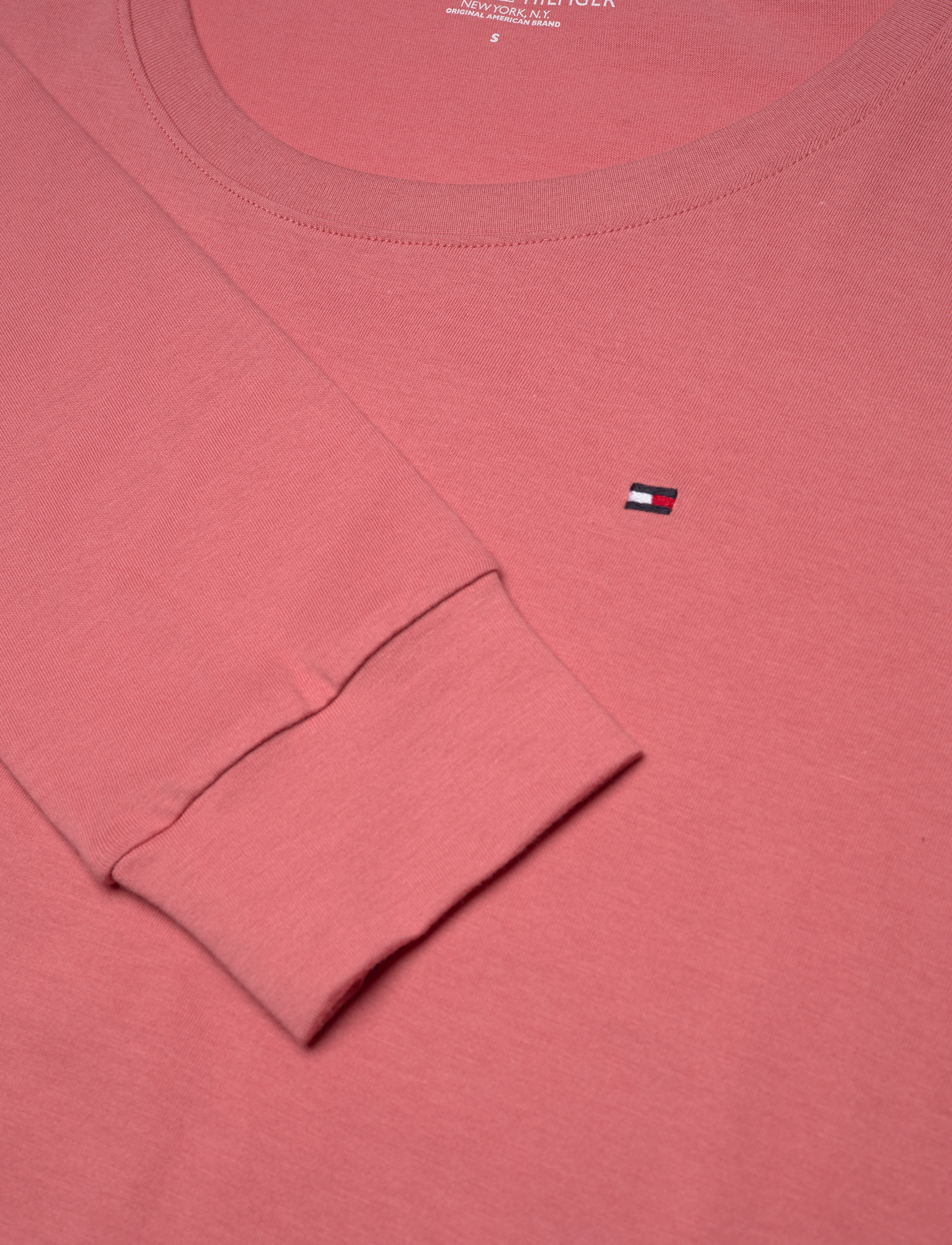 Tommy Hilfiger - LONG SLEEVE JERSEY PYJ SET - coral clay / mini geo pink - 4