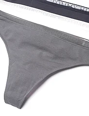 Tommy Hilfiger - 3P THONG (EXT SIZES) - briefs - pearly pink/dark ash/des sky - 2