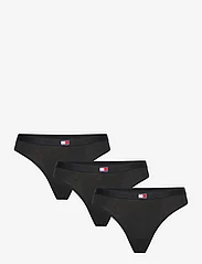 Tommy Hilfiger - 3P CLASSIC THONG (EXT SIZES) - lowest prices - black/black/black - 0