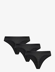 Tommy Hilfiger - 3P CLASSIC THONG (EXT SIZES) - lowest prices - black/black/black - 2
