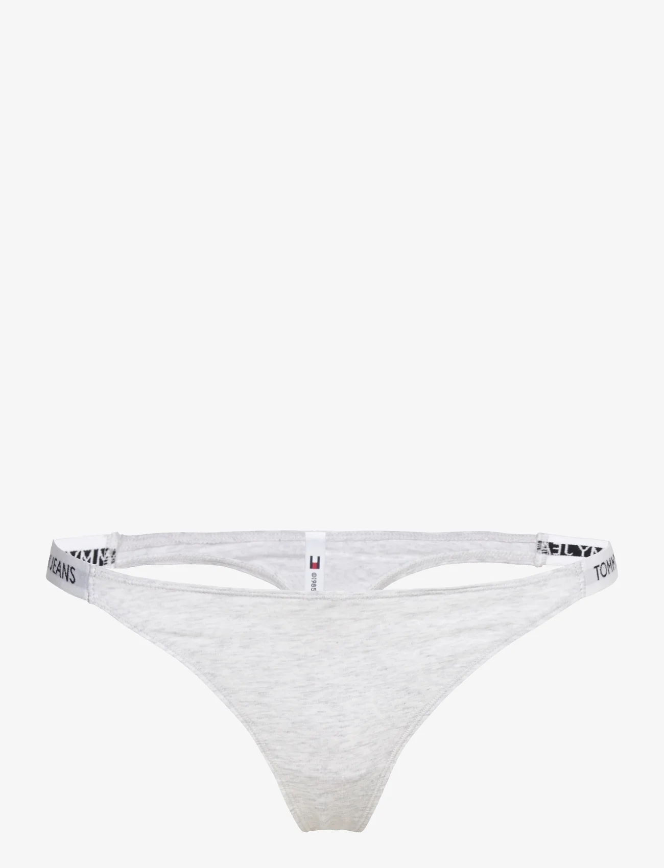 Tommy Hilfiger - HIGH LEG THONG (EXT SIZES) - lowest prices - ice grey heather - 0
