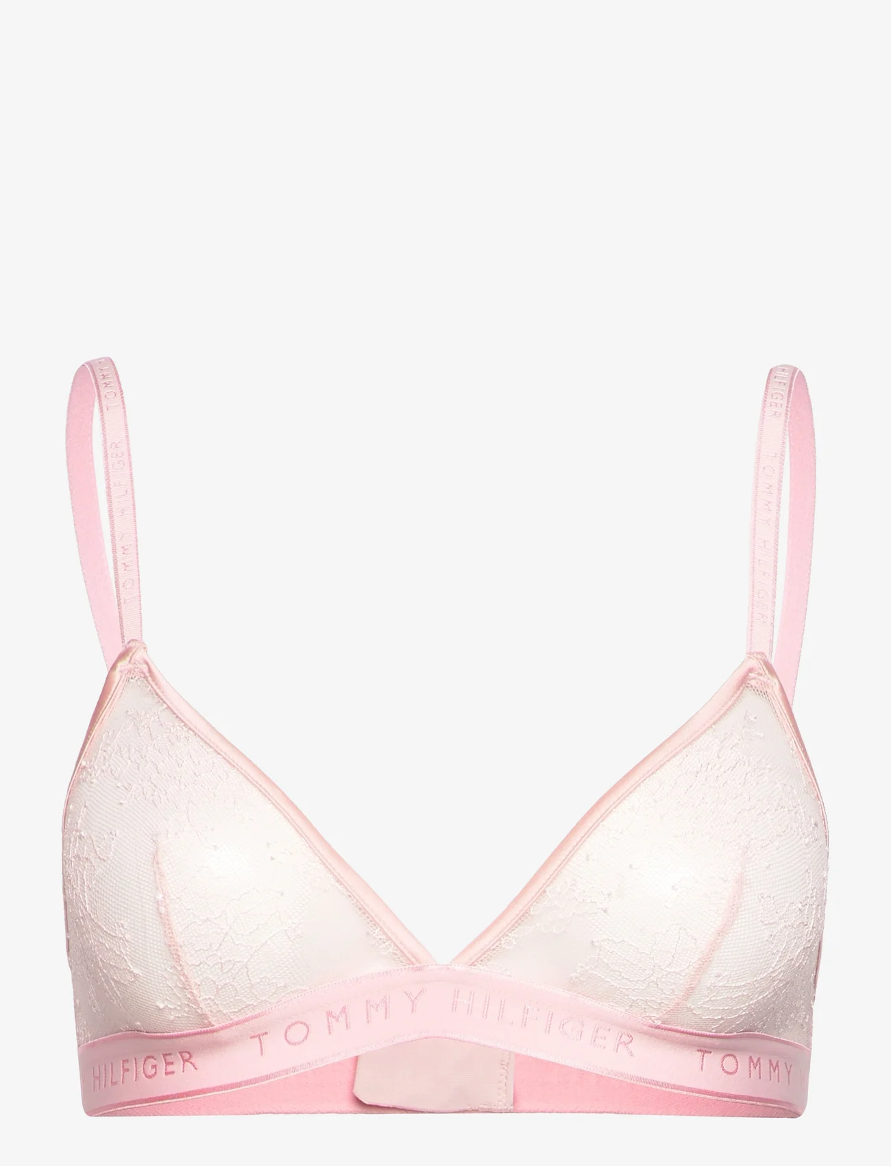 Tommy Hilfiger - UNLINED TRIANGLE (EXT. SIZE) - liemenėlės be lankelių - whimsy pink - 0