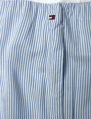 Tommy Hilfiger - LS PJ SET WOVEN - pyjamas - white / ithaca stripe blue spell - 9