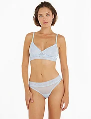Tommy Hilfiger - THONG (EXT. SIZE) - thongs - breezy blue - 0