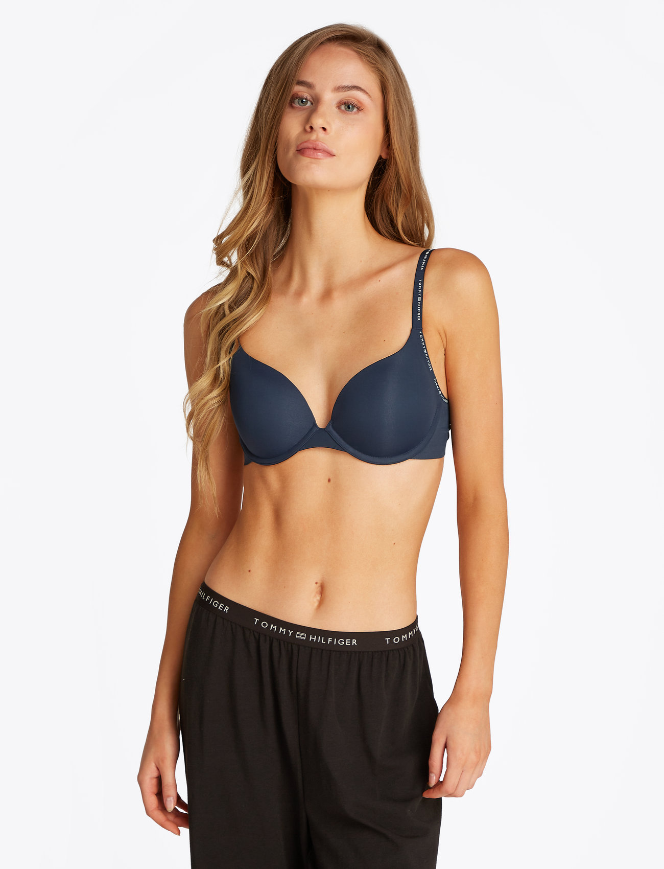 Tommy Hilfiger - PLUNGE PUSH UP - push up bras - dark night navy - 2