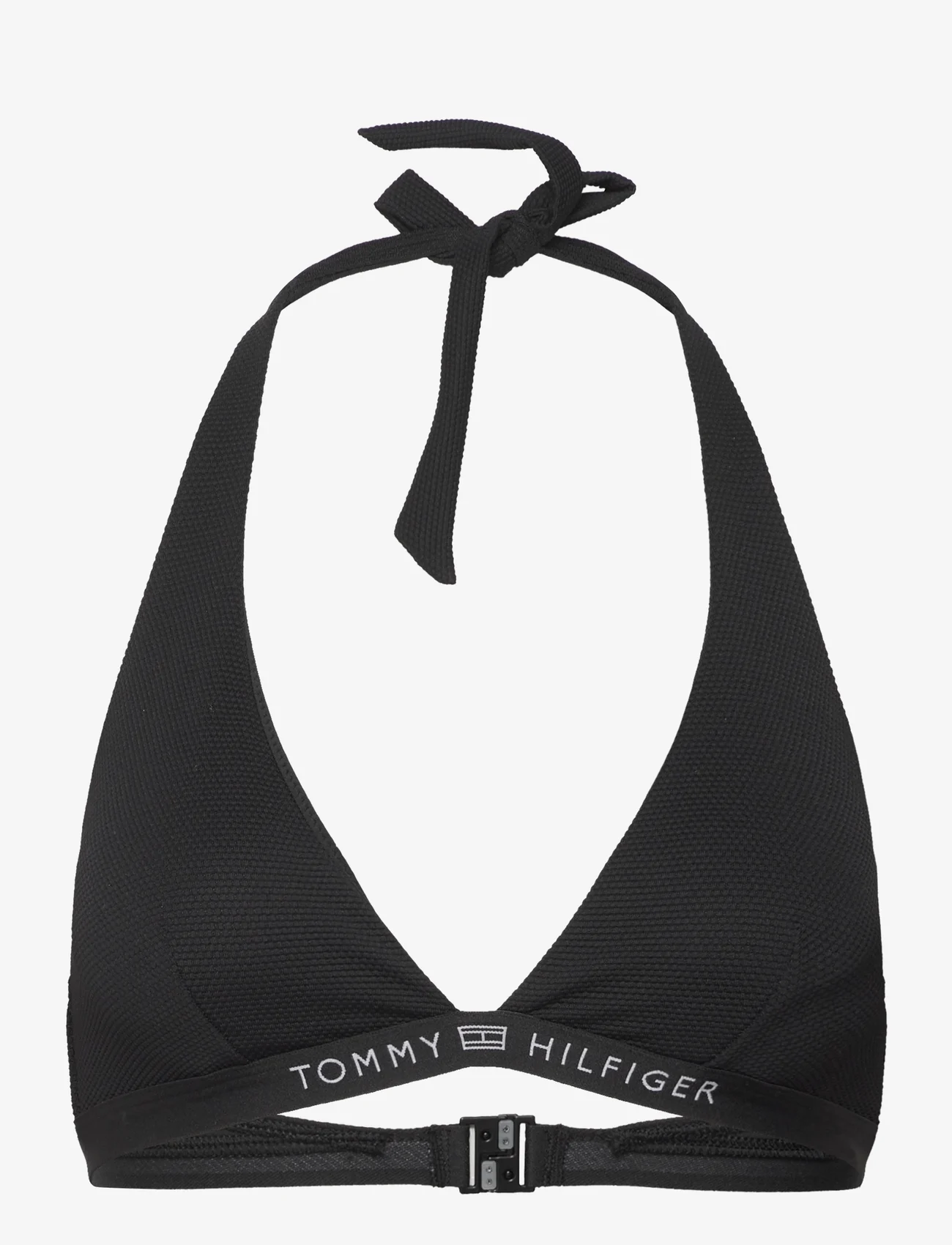 Tommy Hilfiger - TRIANGLE FIXED RP - triangle bikini - black - 0