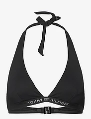 Tommy Hilfiger - TRIANGLE FIXED RP - bikinien kolmioyläosat - black - 0