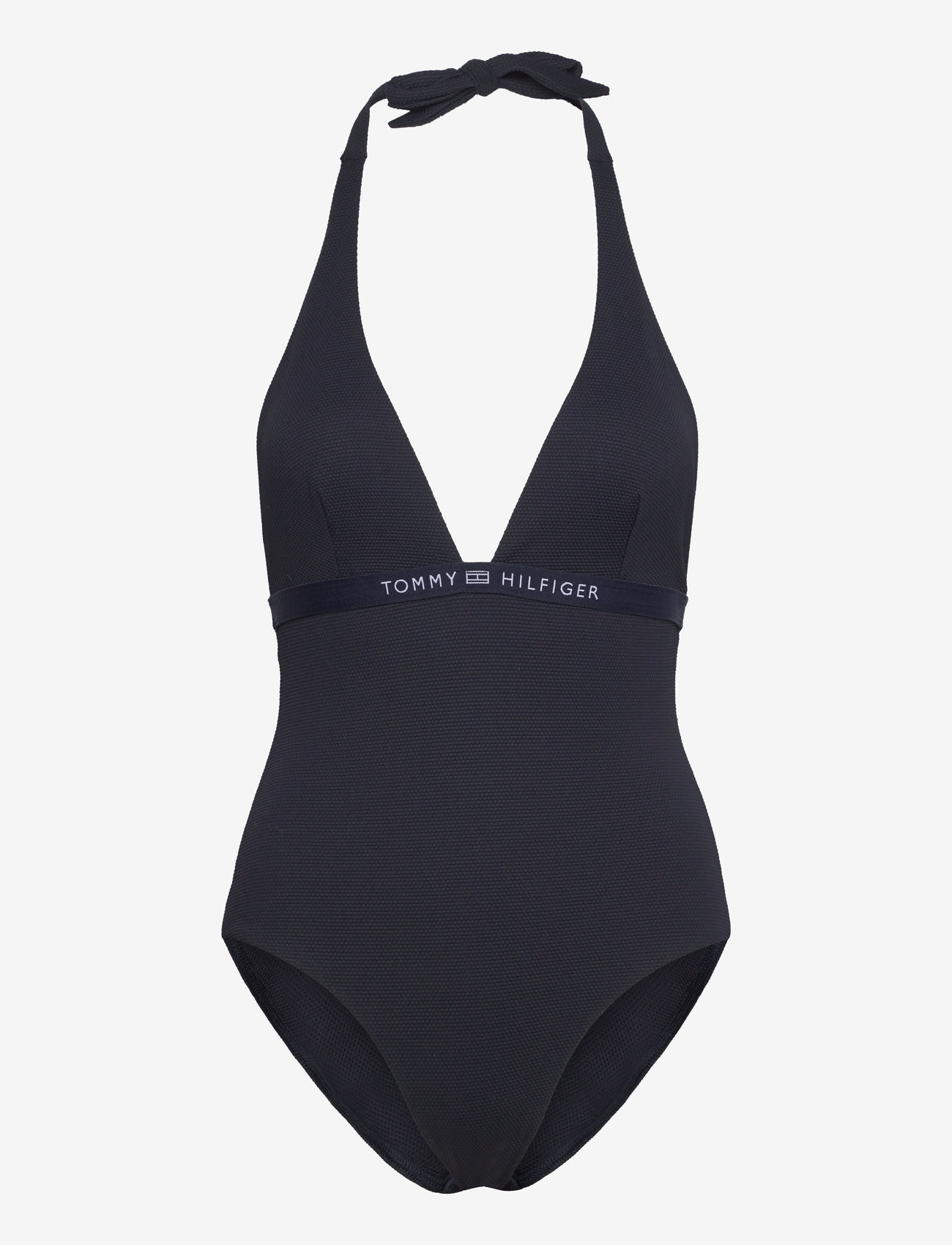 Tommy Hilfiger - HALTER ONE PIECE RP (EXT SIZES) - baddräkter - desert sky - 0