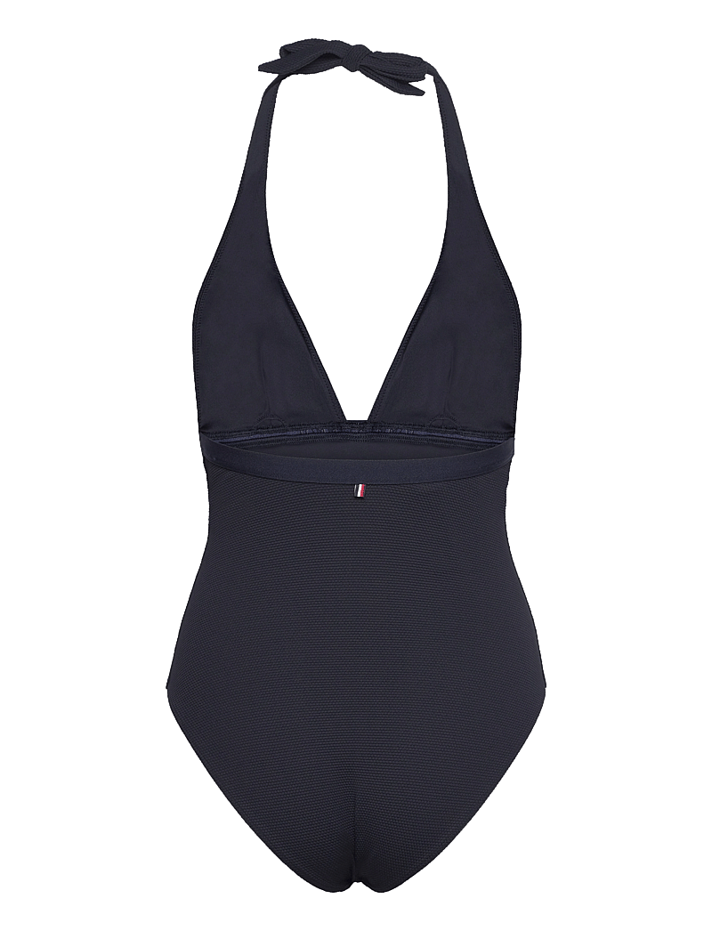 Tommy Hilfiger - HALTER ONE PIECE RP (EXT SIZES) - baddräkter - desert sky - 1