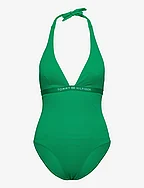 HALTER ONE PIECE RP (EXT SIZES) - OLYMPIC GREEN