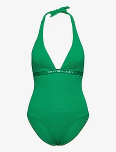 HALTER ONE PIECE RP (EXT SIZES), Tommy Hilfiger