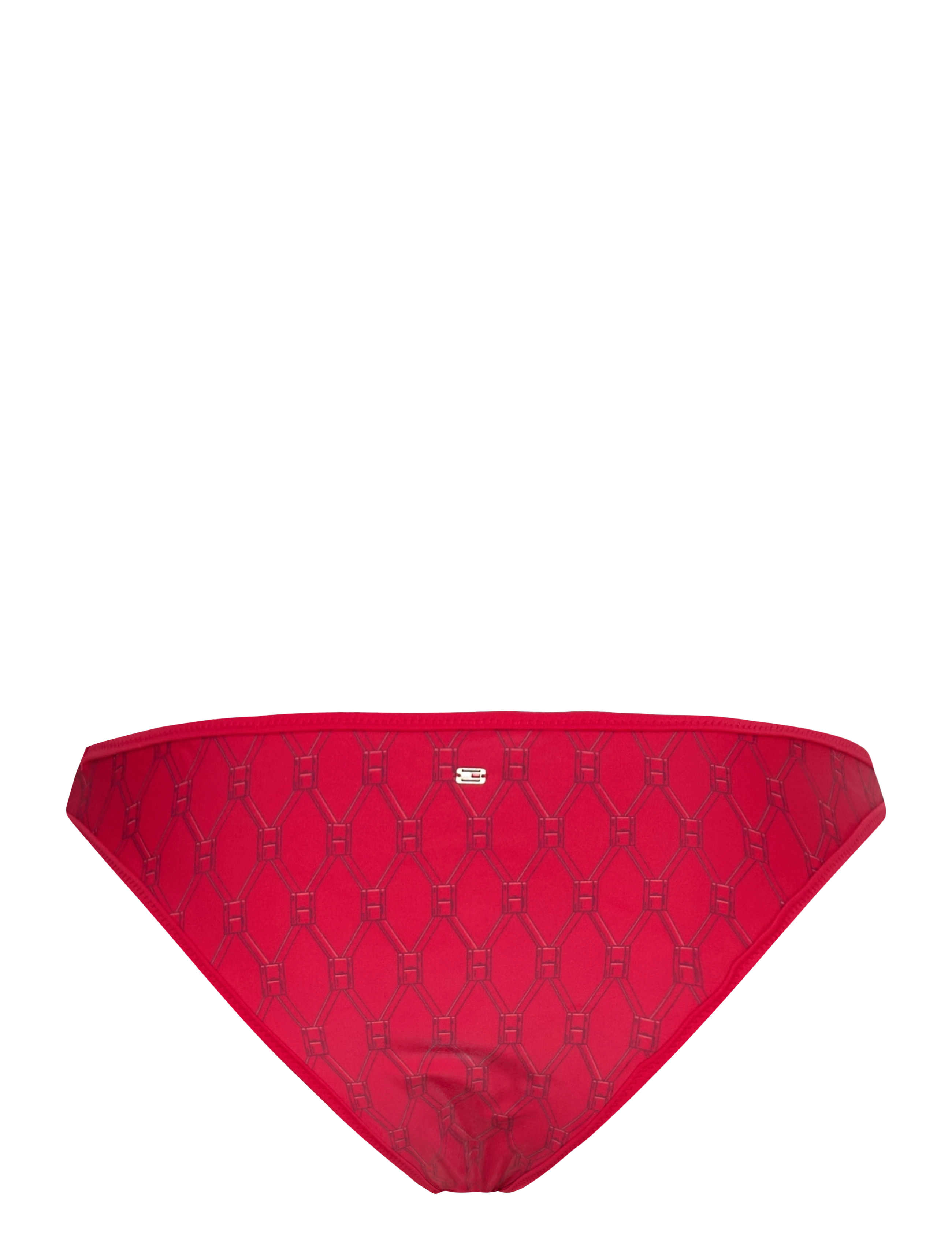 Tommy Hilfiger - CHEEKY HIGH LEG BIKINI PRINT - bikini-slips - diamond flag red print - 1