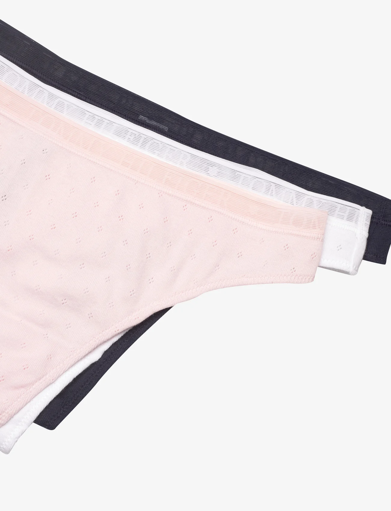 Tommy Hilfiger - 3P THONG - lowest prices - desert sky/white/pale pink - 1