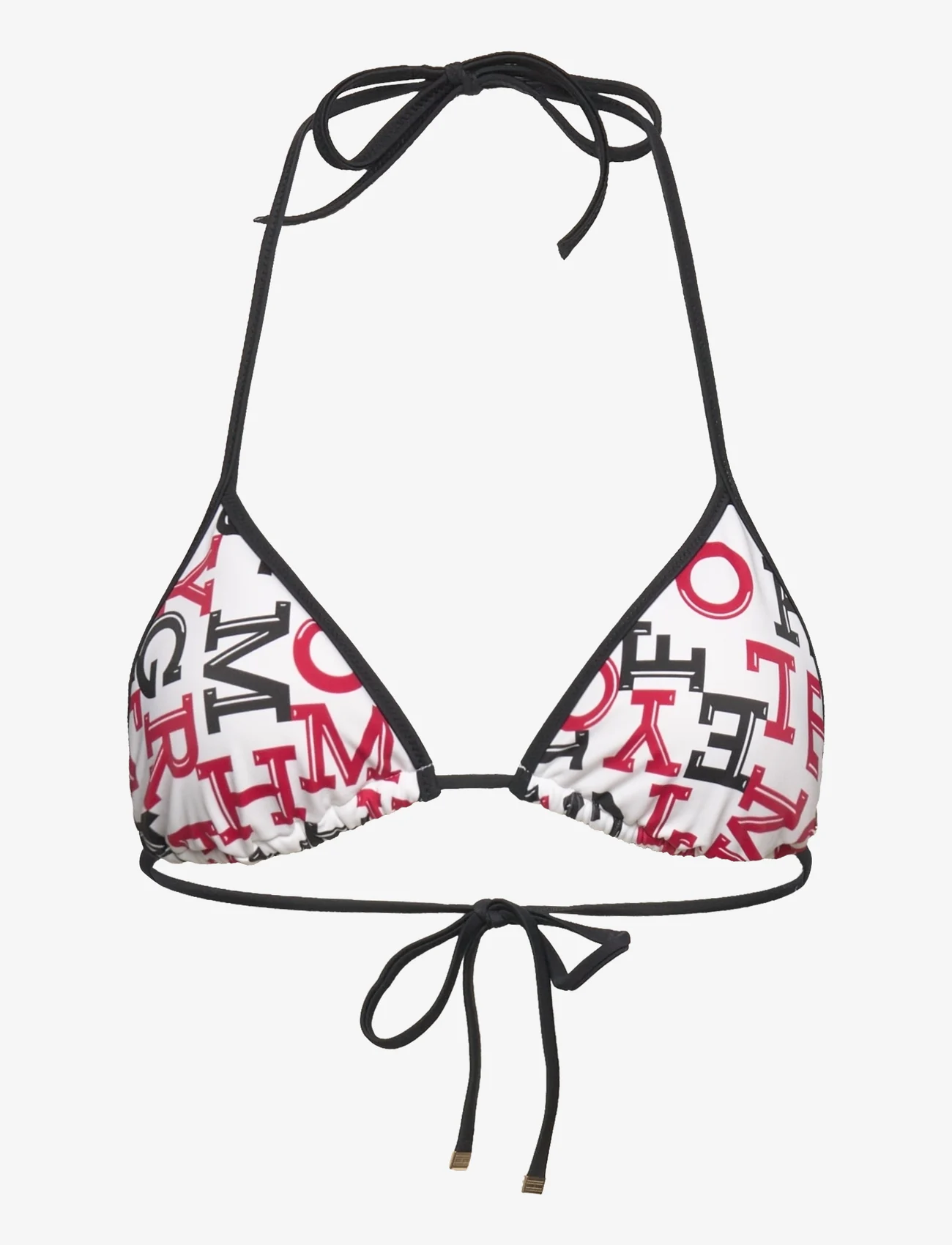 Tommy Hilfiger - TRIANGLE RP EMBROIDERED - triangle bikini - spell out red / desert sky - 0