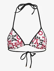 Tommy Hilfiger - TRIANGLE RP EMBROIDERED - driehoekige bikini - spell out red / desert sky - 0