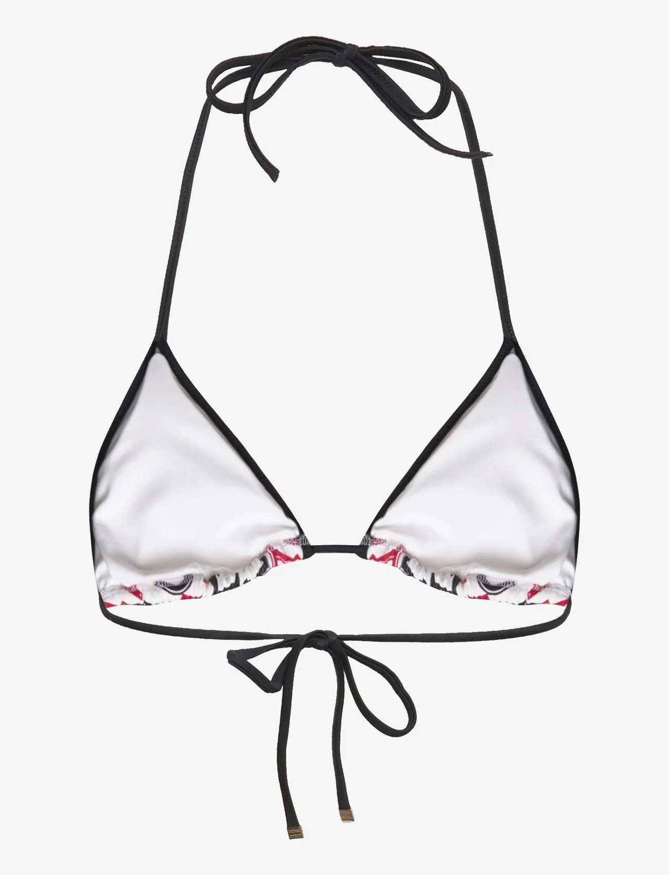 Tommy Hilfiger - TRIANGLE RP EMBROIDERED - driehoekige bikini - spell out red / desert sky - 1