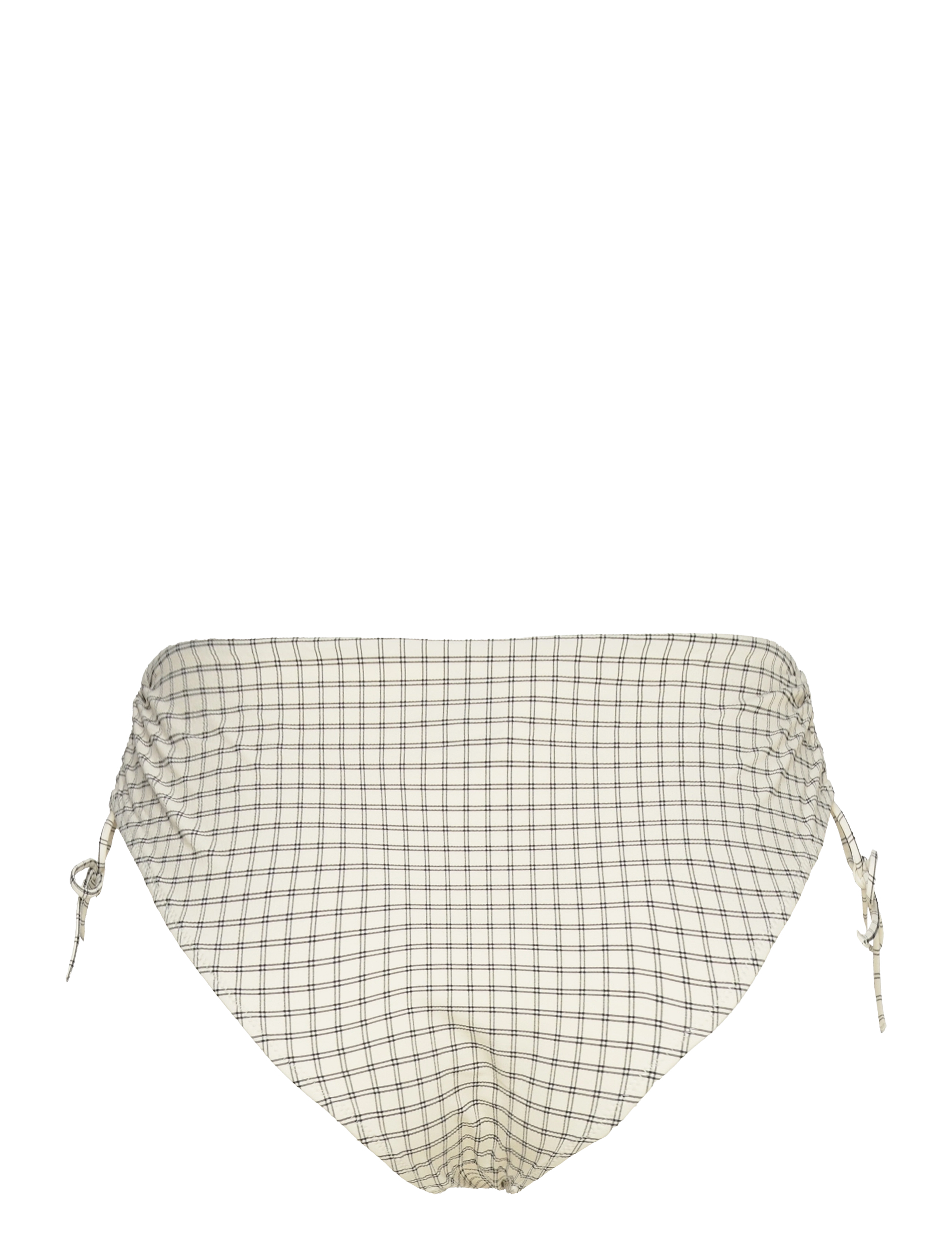 Tommy Hilfiger - CHEEKY HIGH WAIST BIKINI - linear grid check ivory/black - 2