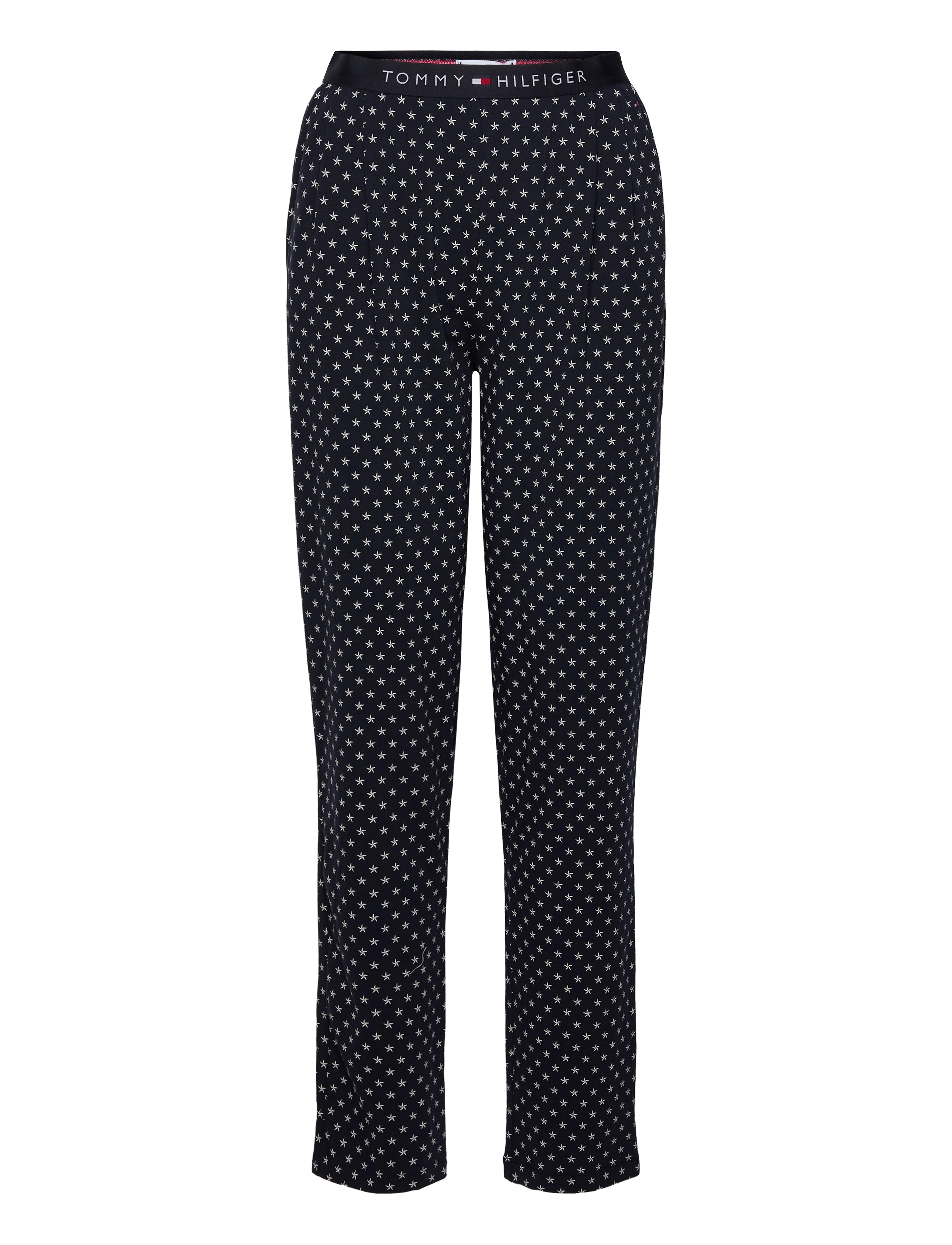 Tommy Hilfiger - LS JERSEY PJ SET - ancient white/star navy aop - 3