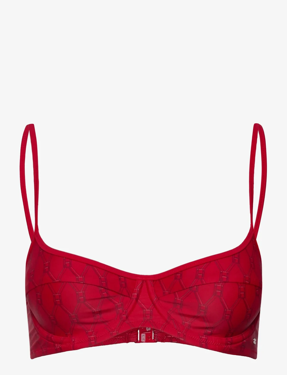 Tommy Hilfiger - DEMI NP PRINT - wired bras - diamond flag red print - 0