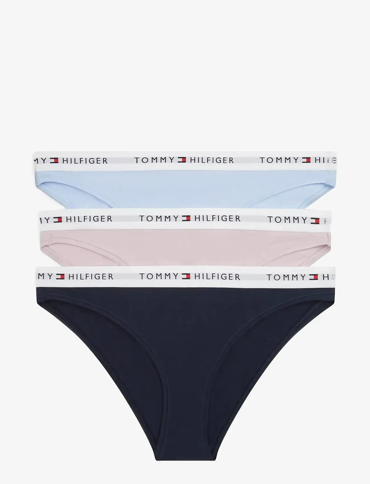 Tommy Hilfiger - 3 PACK BIKINI - briefs - navy breezy orchid sweet blue - 1