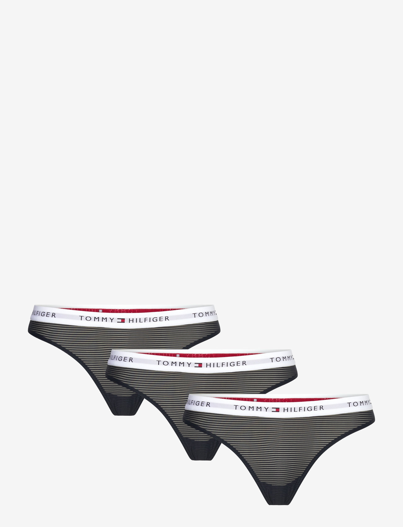 Tommy Hilfiger - 3 PACK MESH THONG - desert sky/desert sky/desert sky - 0