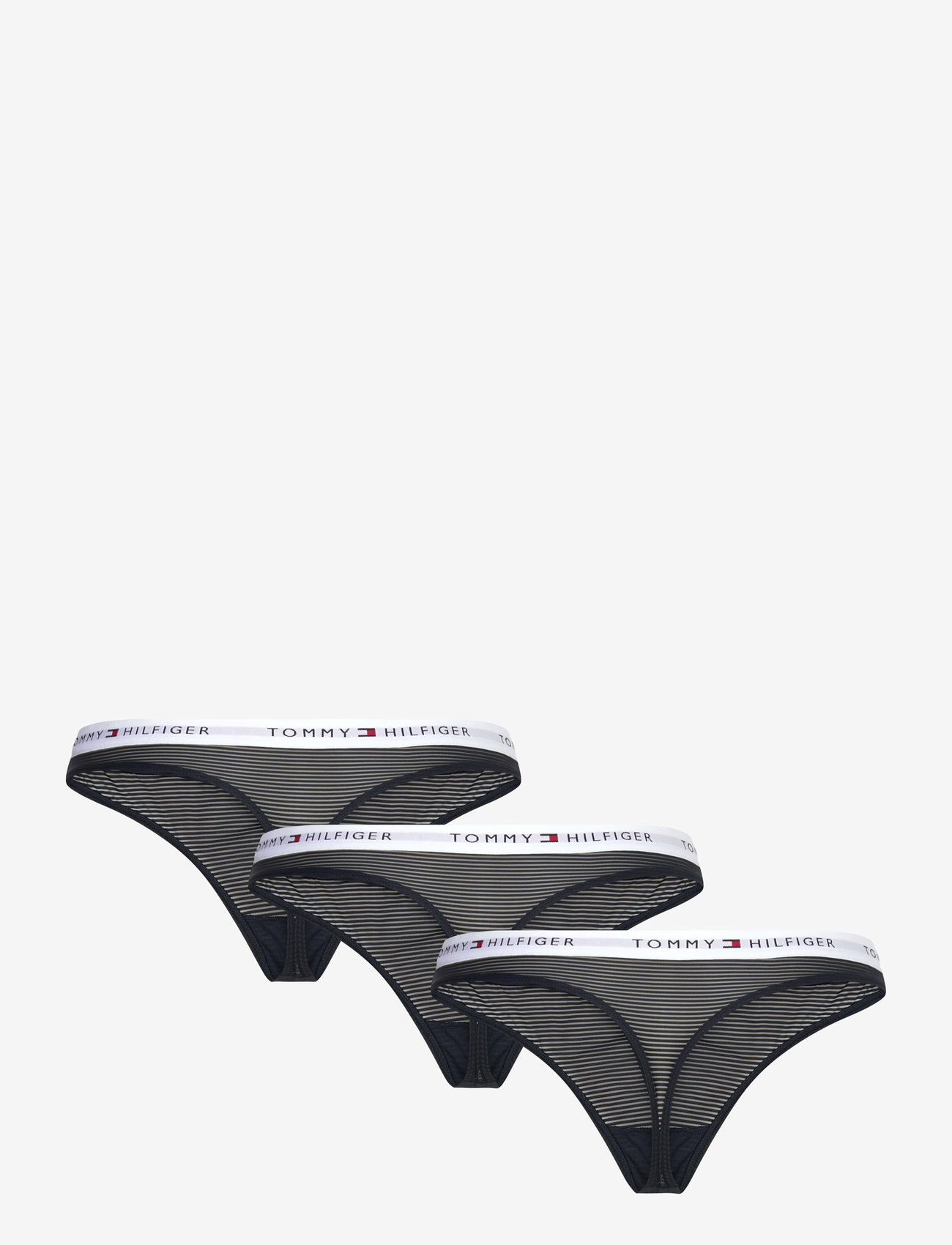 Tommy Hilfiger - 3 PACK MESH THONG - desert sky/desert sky/desert sky - 2