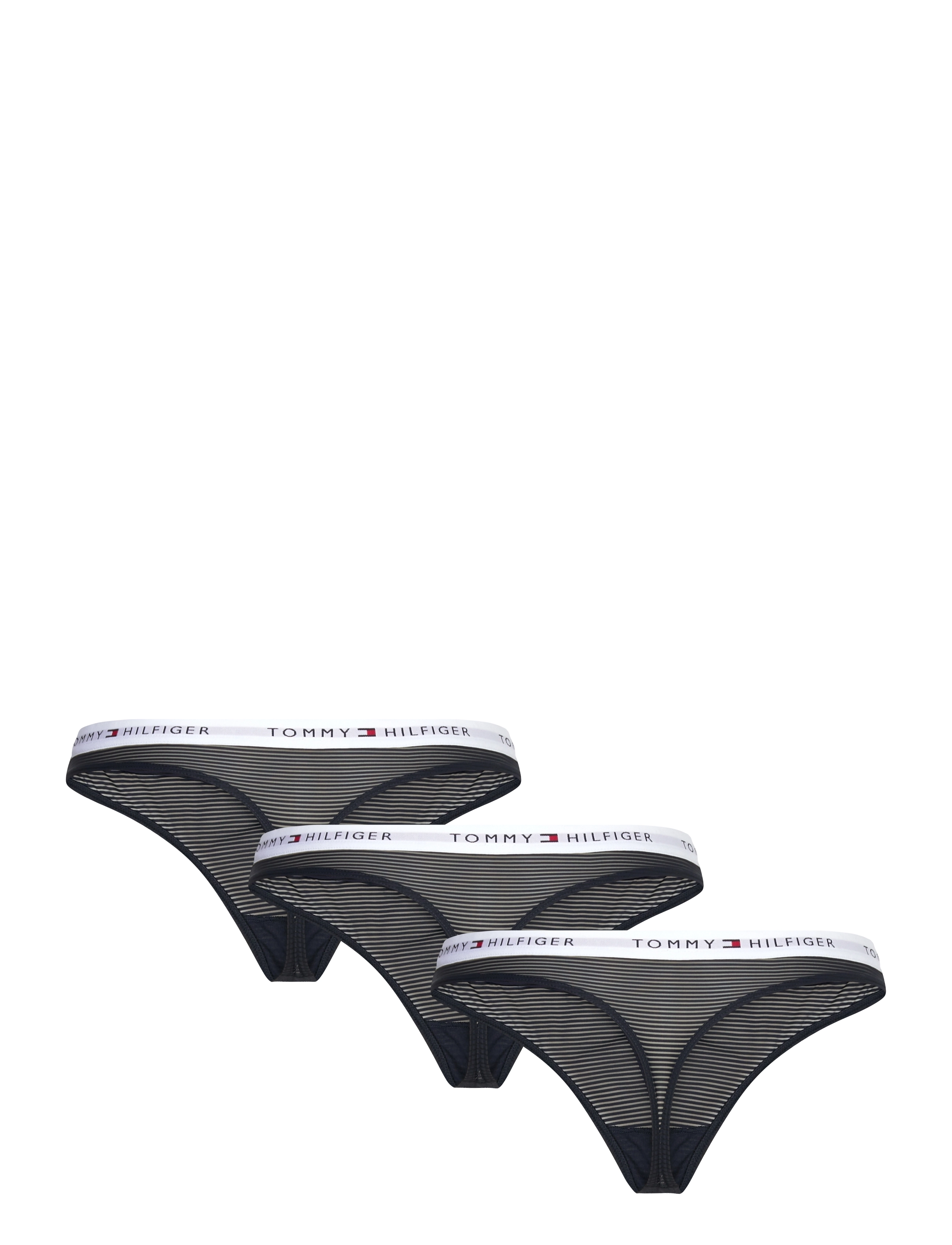 Tommy Hilfiger - 3 PACK MESH THONG - desert sky/desert sky/desert sky - 2