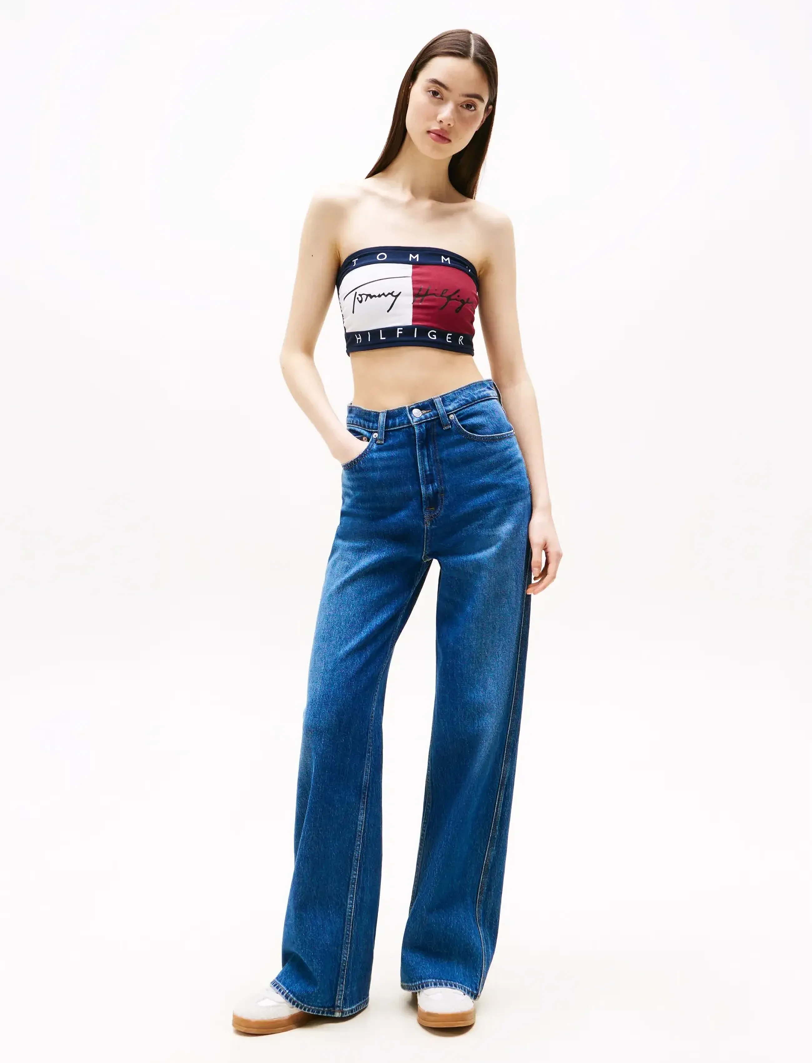 Tommy Hilfiger - BANDEAU - dark night navy - 4