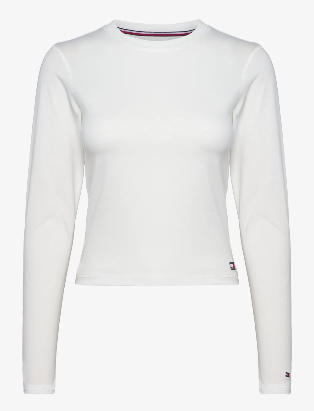 Tommy Hilfiger - LS T-SHIRT - tops - ecru - 1