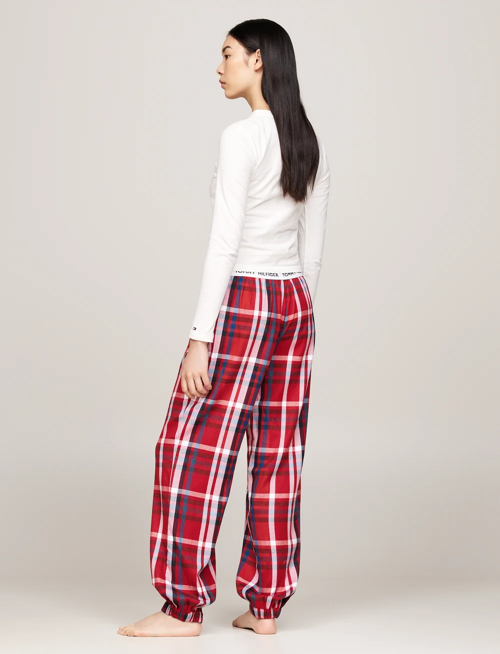 Tommy Hilfiger - LS T-SHIRT - tops - ecru - 4