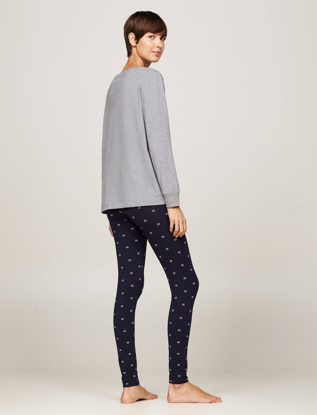 Tommy Hilfiger Gift Legging Pj Set W Eyemask (THUUW0UW05639