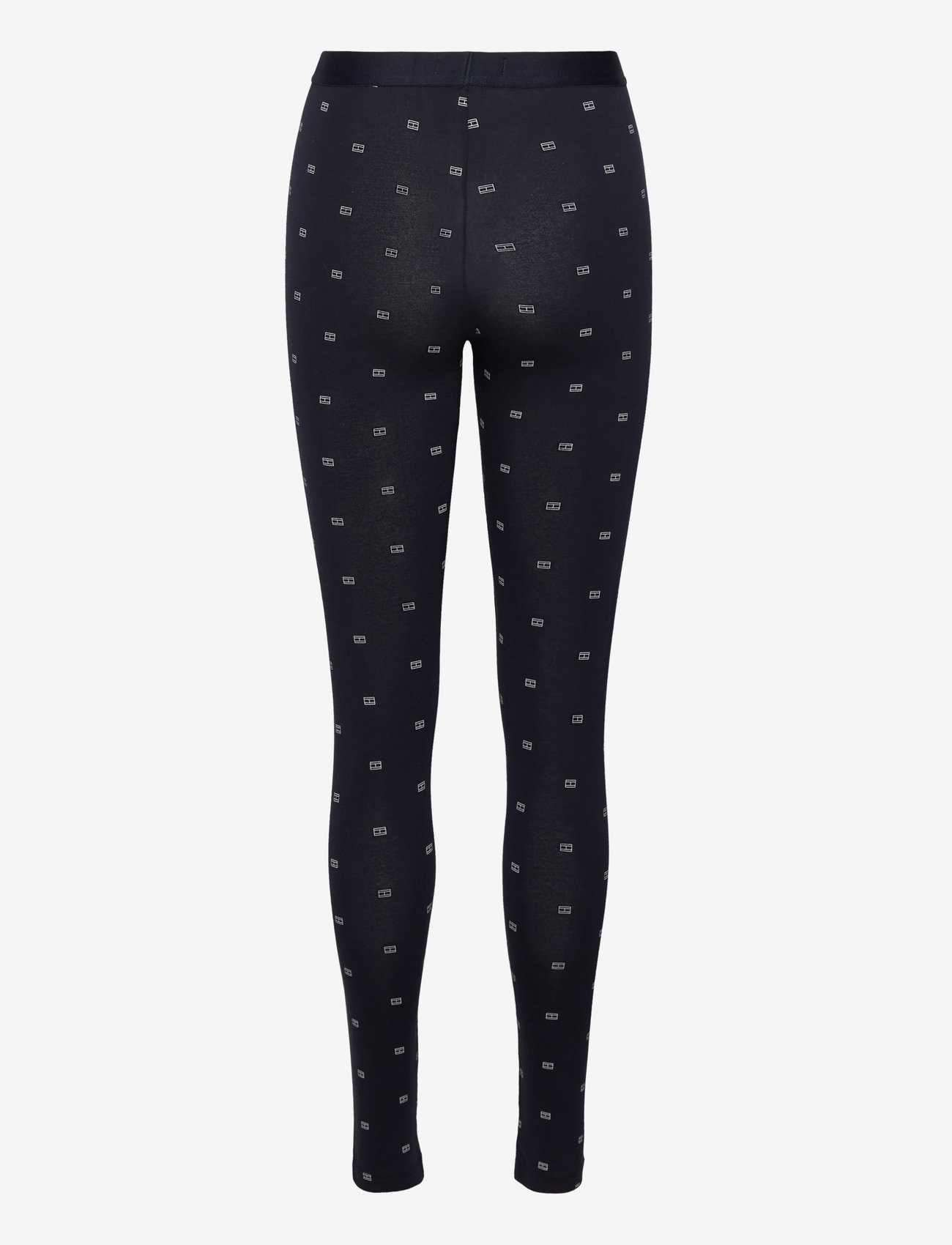 Tommy Hilfiger - GIFT LEGGING PJ SET W EYEMASK - pyjamas - mid grey ht / outline flag - 4