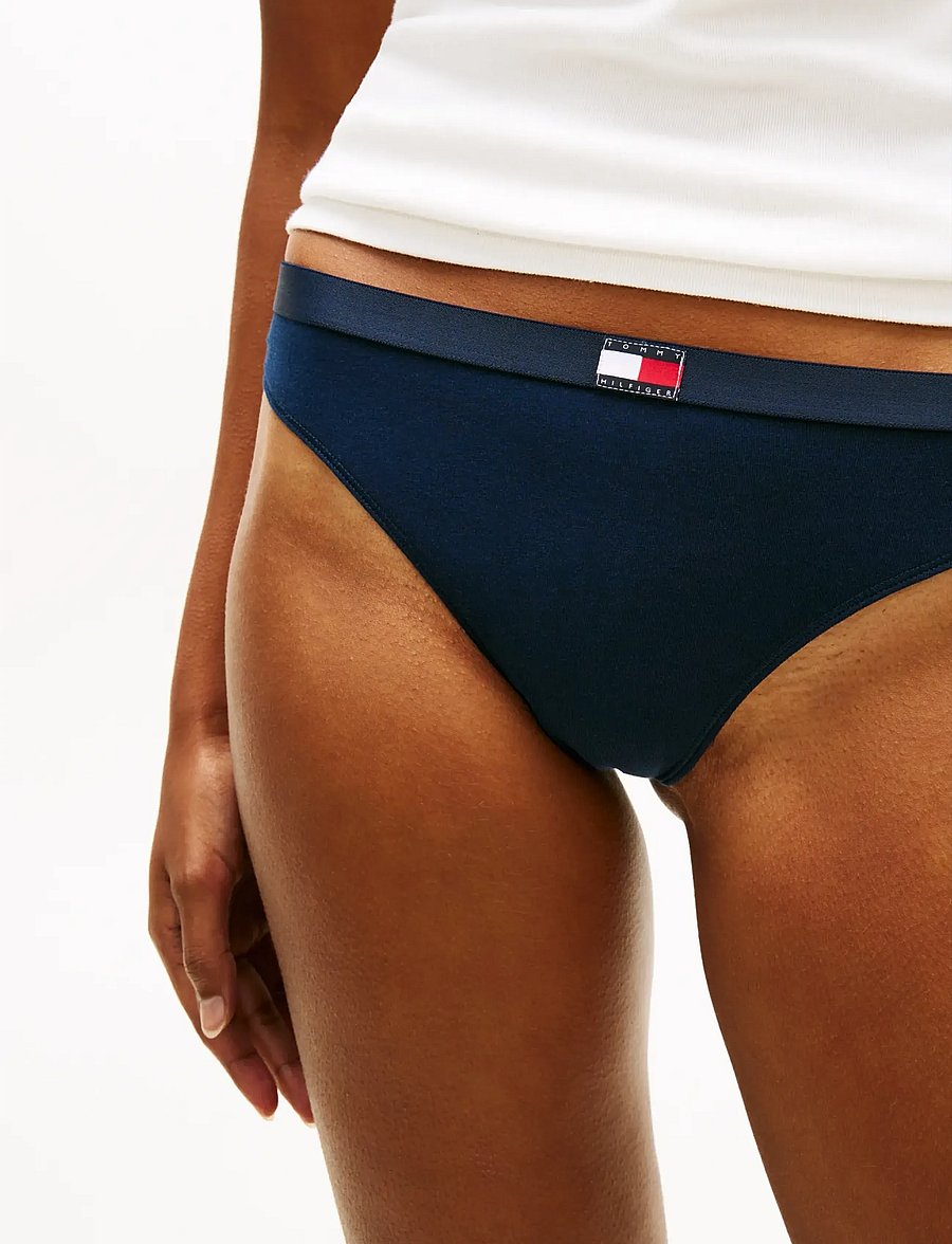 Tommy Hilfiger - 5 PACK THONG - tangas - b blue cab org navy navy rose - 3