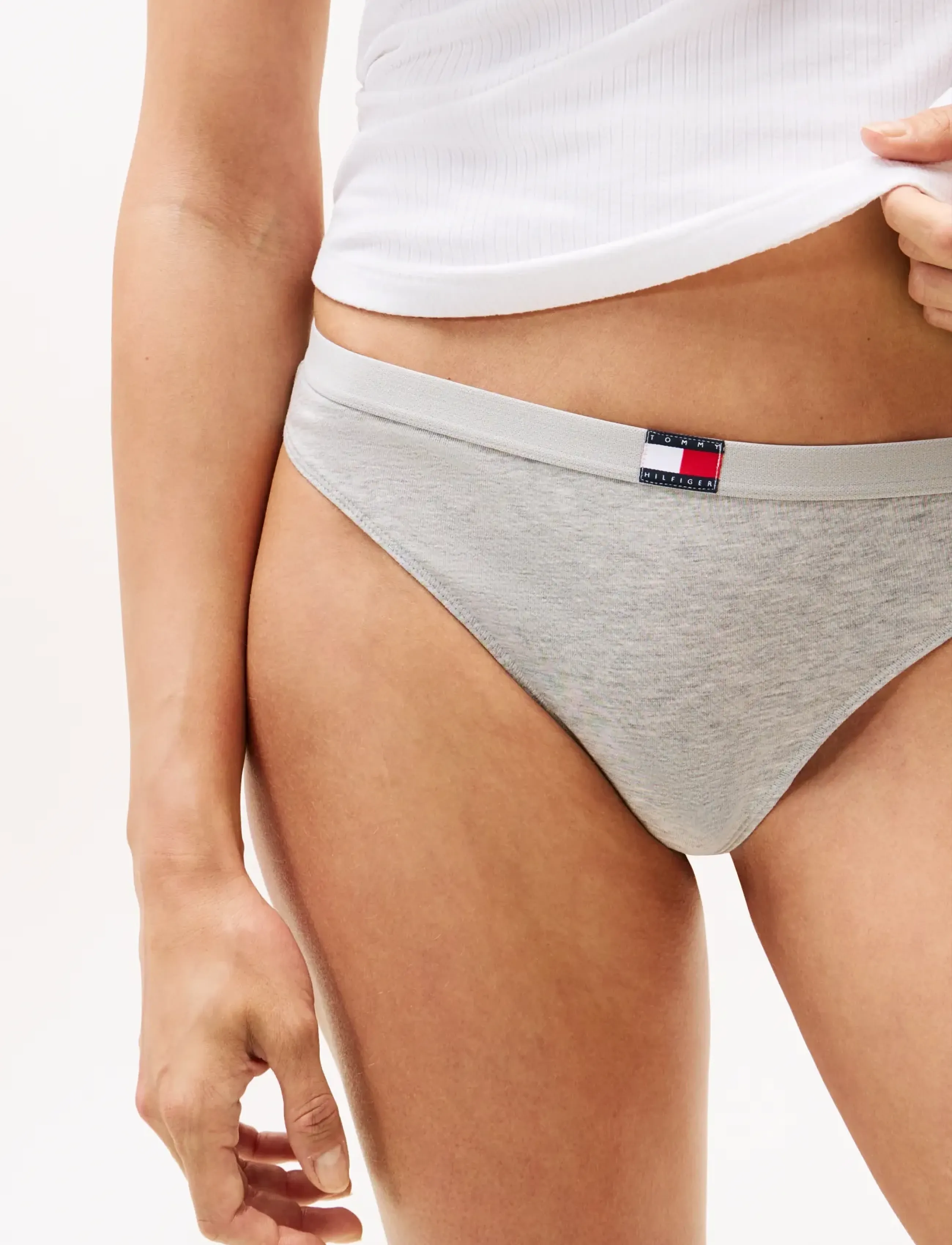 Tommy Hilfiger - 5 PACK THONG - stringtrosor - mys orc grey keystone white des sky - 2