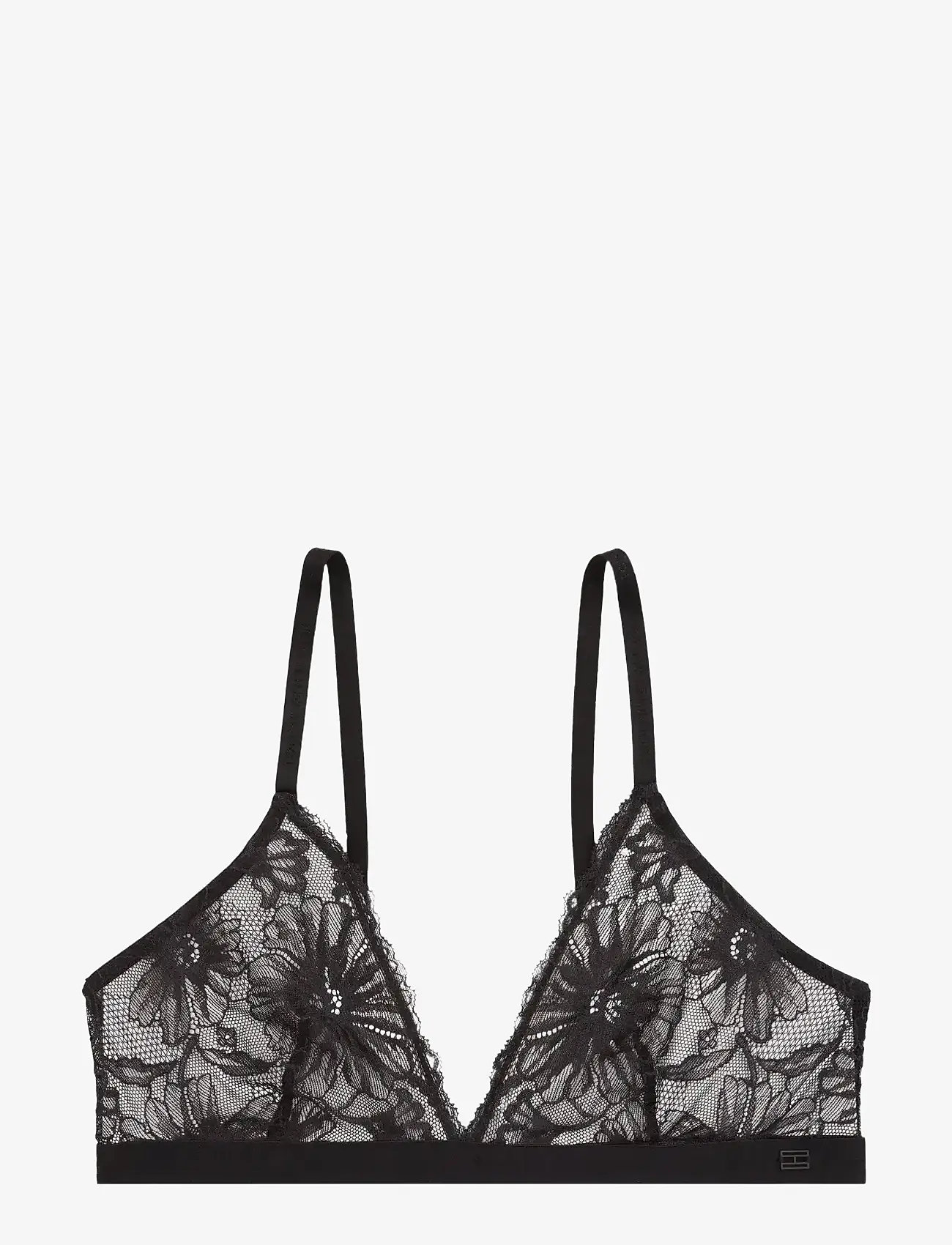 Tommy Hilfiger - TRIANGLE (EXT. SIZES) - bralette - black - 0