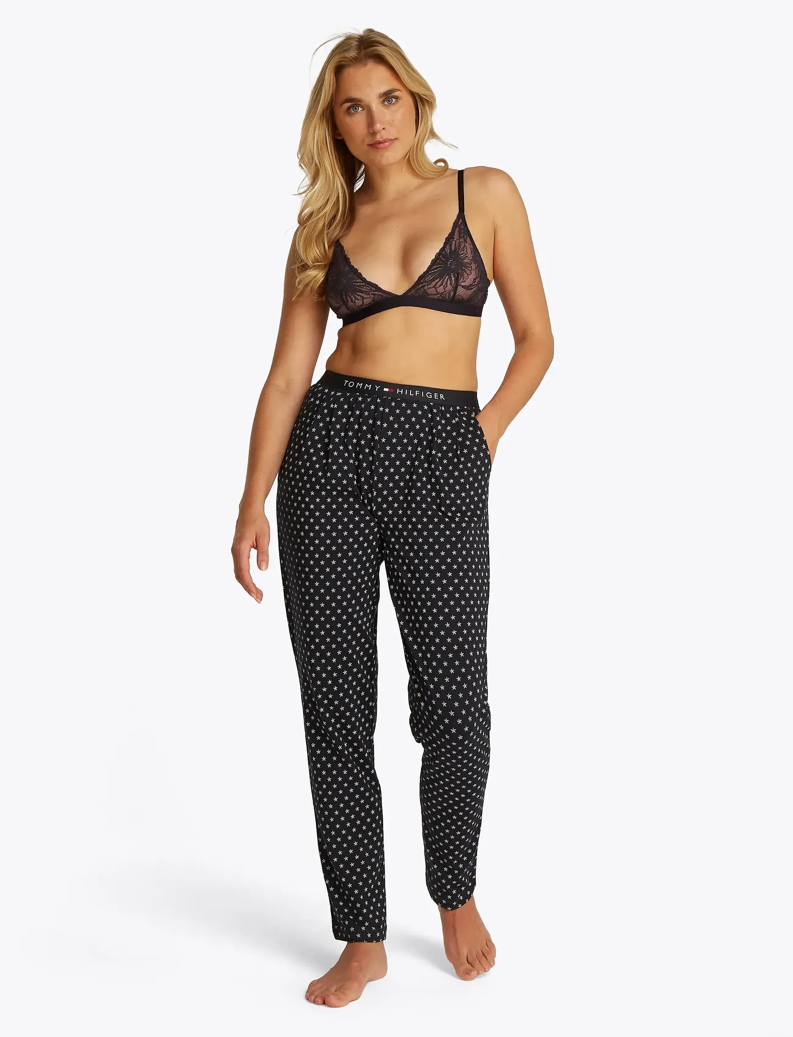 Tommy Hilfiger - TRIANGLE (EXT.SIZES) - rinnahoidja - black - 3