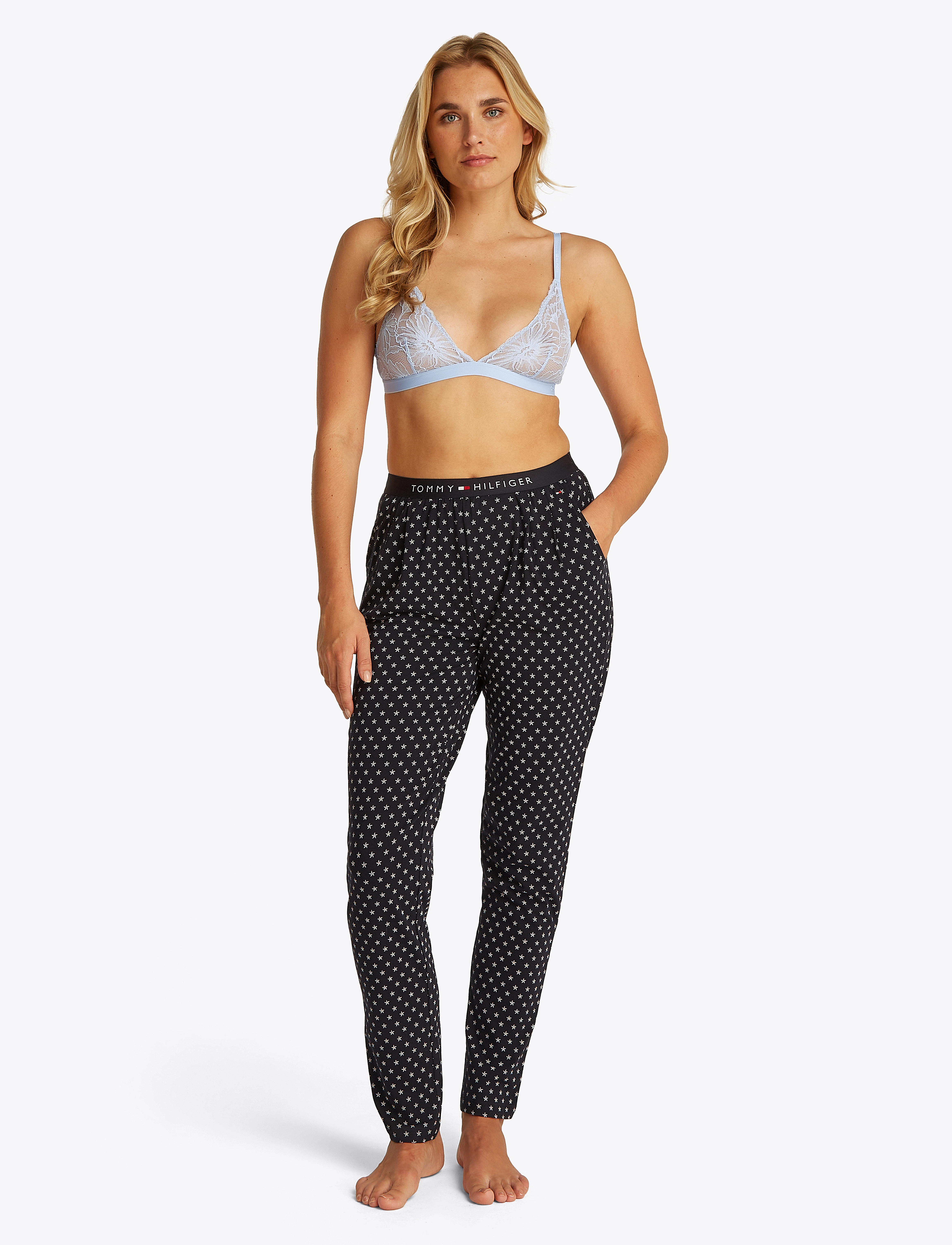 Tommy Hilfiger - TRIANGLE (EXT.SIZES) - bralette - sweet blue - 2