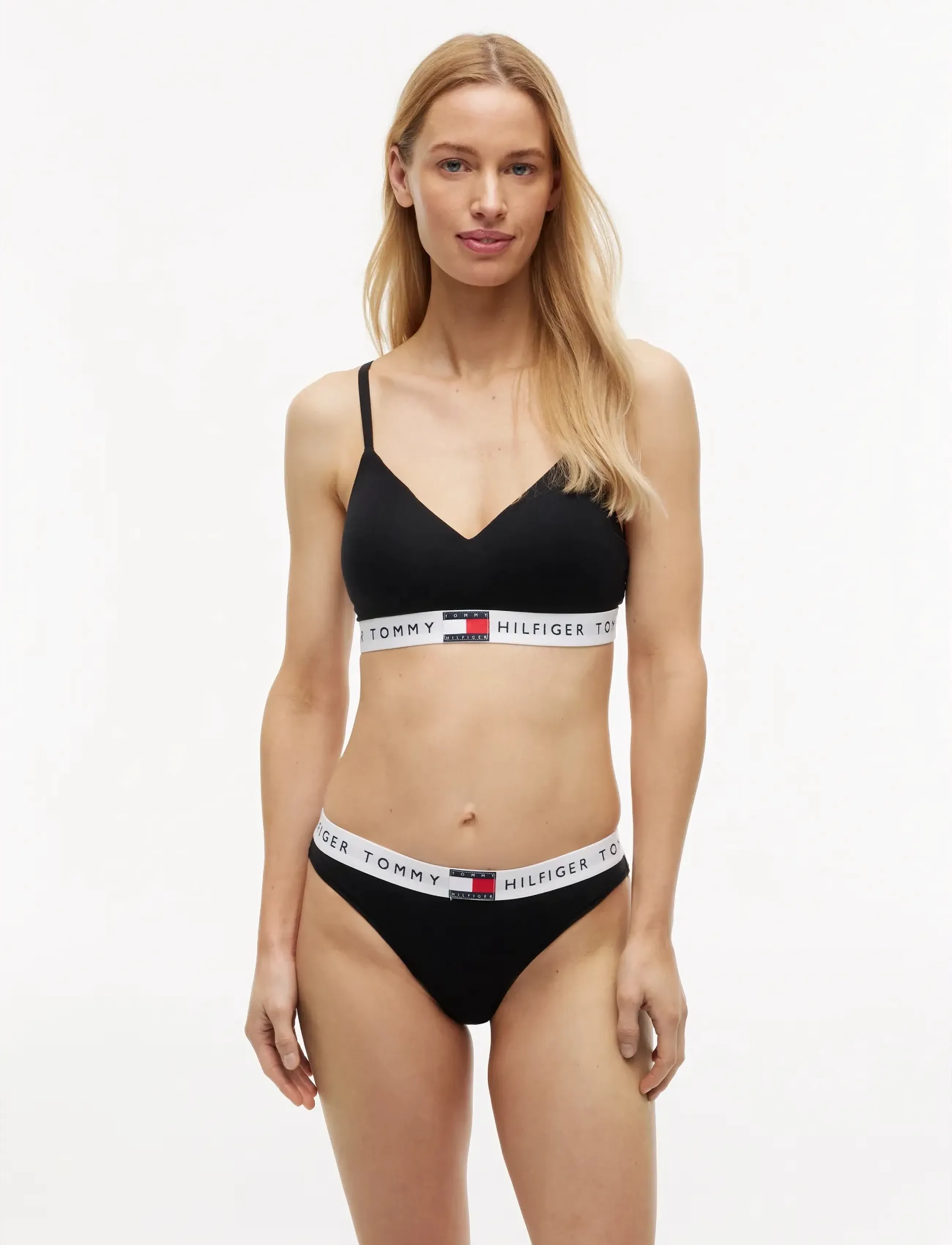 Tommy Hilfiger Bralette Lift, S, Black, Bløde Bh'Er > Bralette, Dame