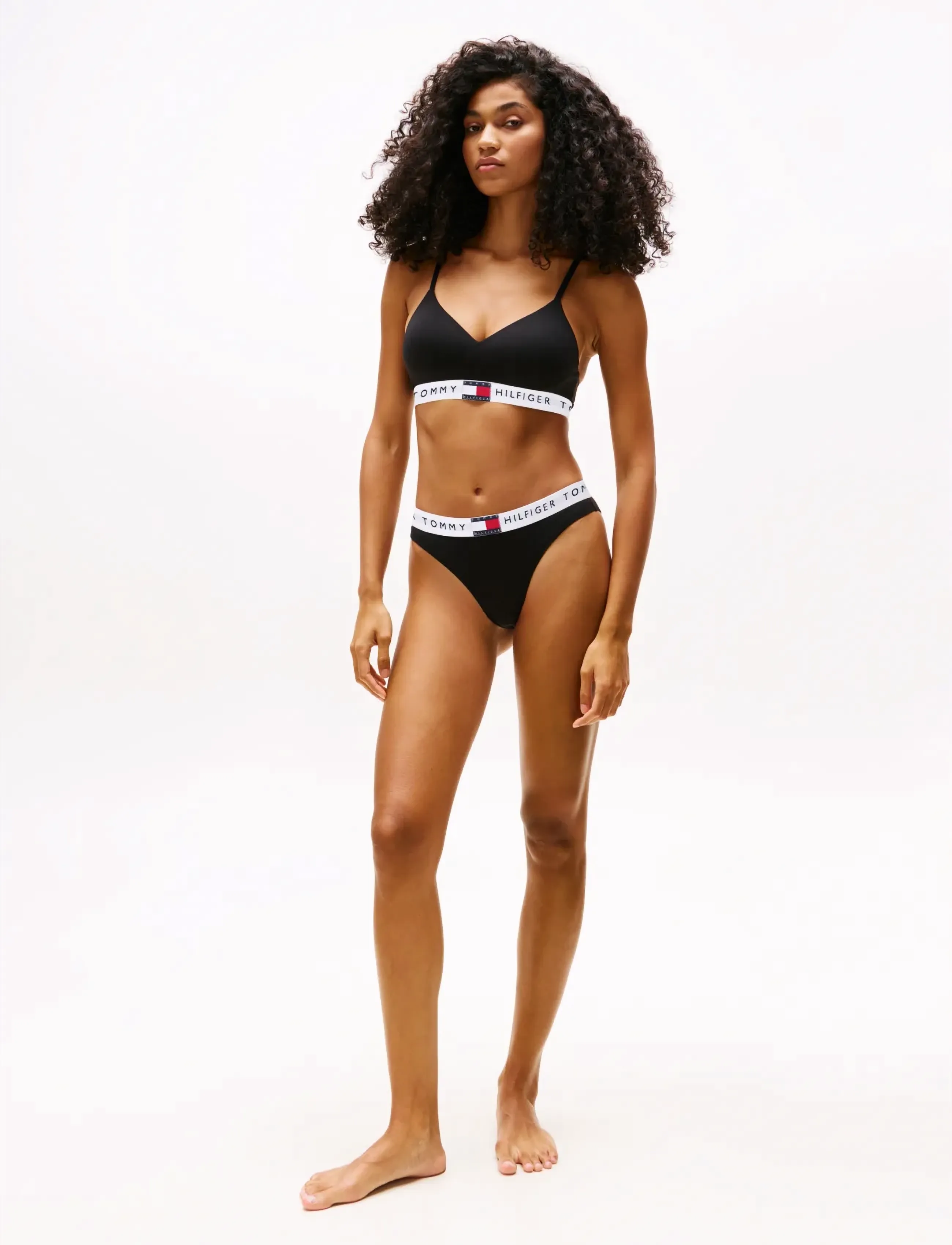 Tommy Hilfiger - BRALETTE LIFT - rinnahoidja - black - 5
