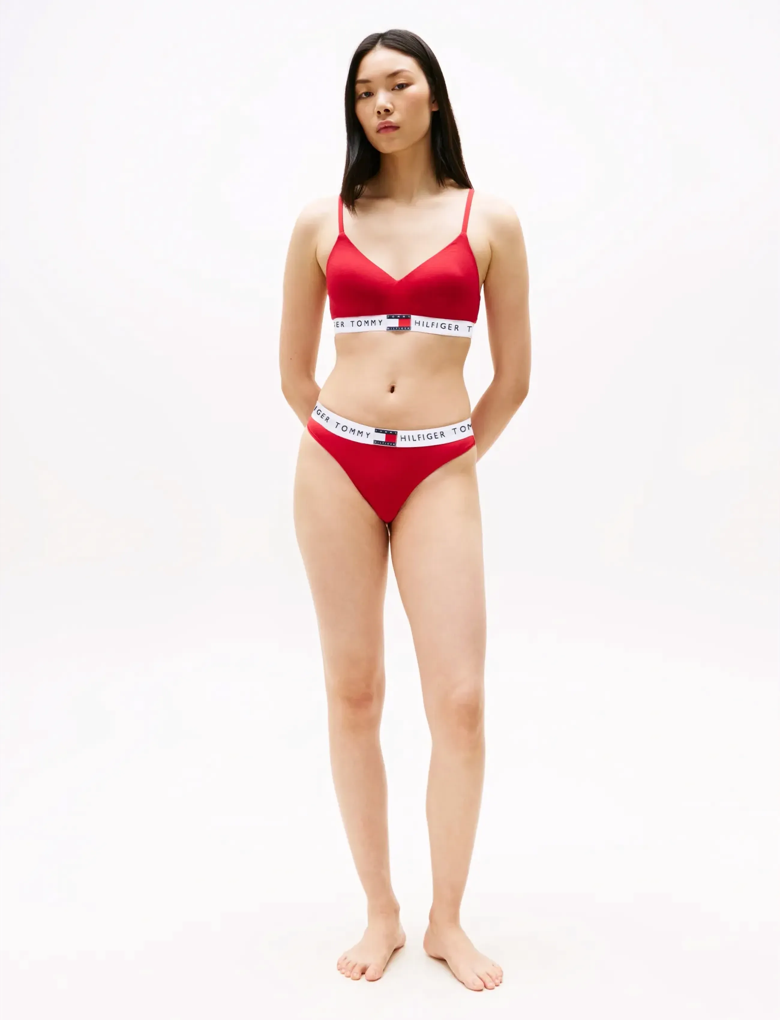 Tommy Hilfiger Underwear Behå 'Heritage' röd / svart bh dam – bild 8
