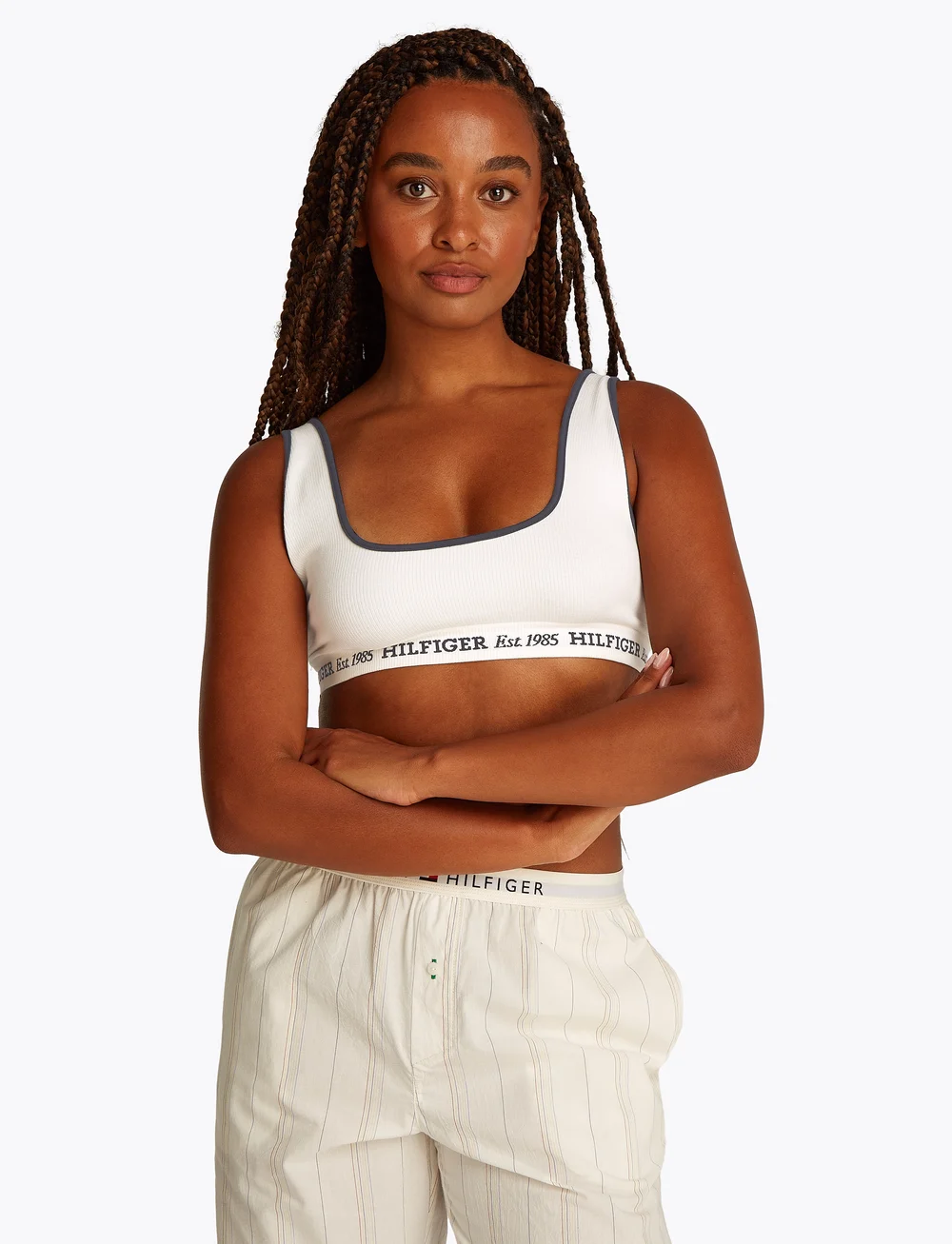 Tommy Hilfiger - BRALETTE - tank-top-bhs - ivory - 0