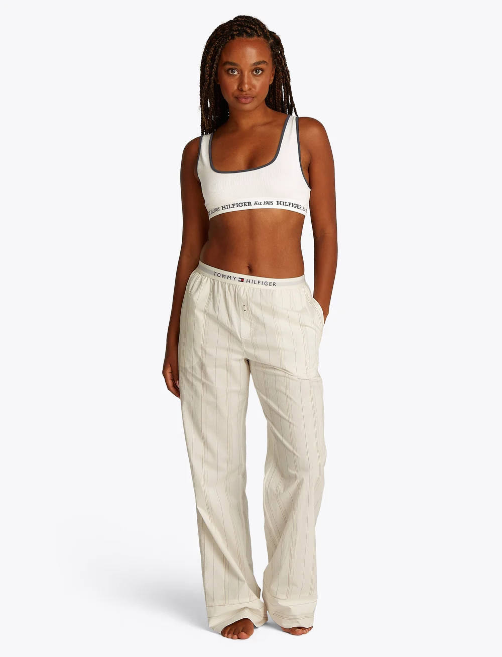 Tommy Hilfiger - BRALETTE - tank-top-bhs - ivory - 4