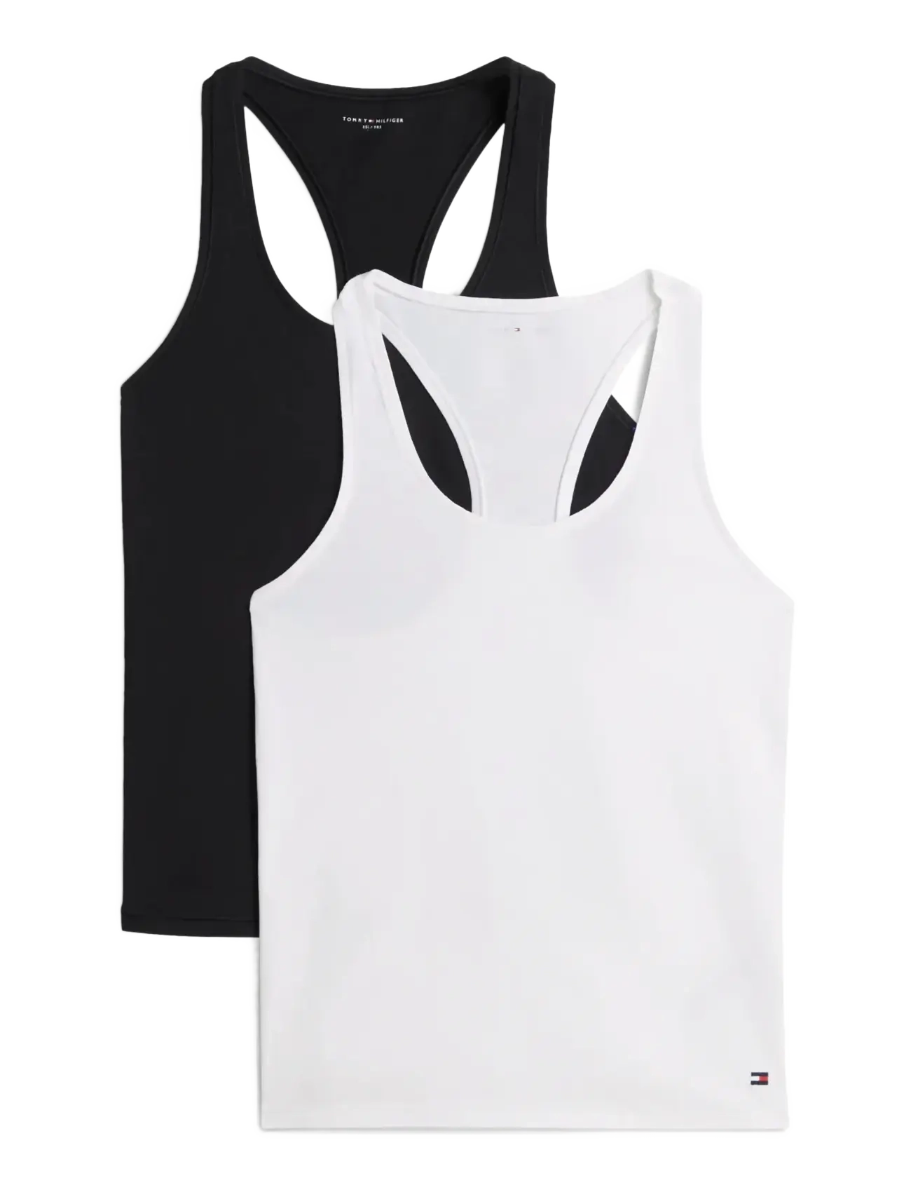 Tommy Hilfiger 2 PACK TANK TOP - Premium-Styles - BLACK   WHITE / black