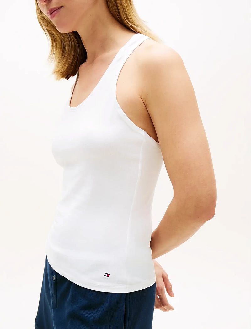 Tommy Hilfiger - 2 PACK TANK TOP - Ärmellose tops - white light grey hthr - 4