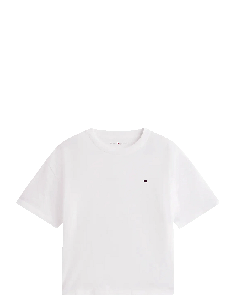 Tommy Hilfiger - SS PRT PJ SHORT SET (EXT. SIZES) - pyjamas - ecru blue orbit berton - 2