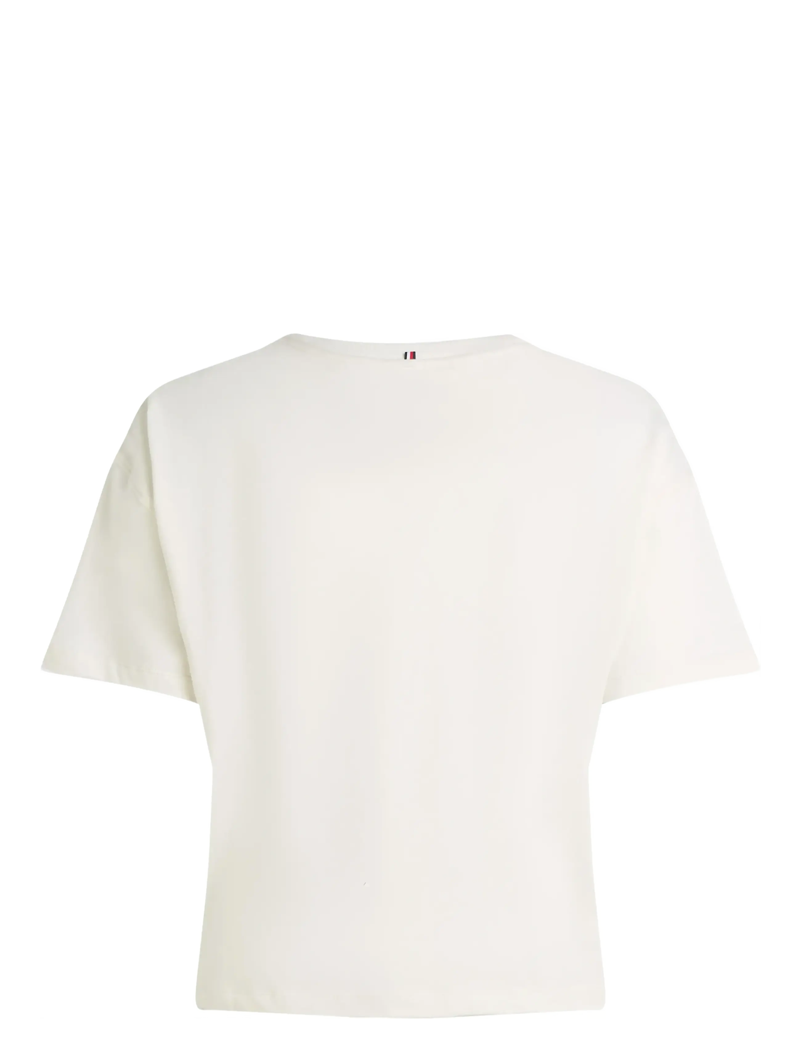Tommy Hilfiger - SS JERSEY T-SHIRT - ivory - 2