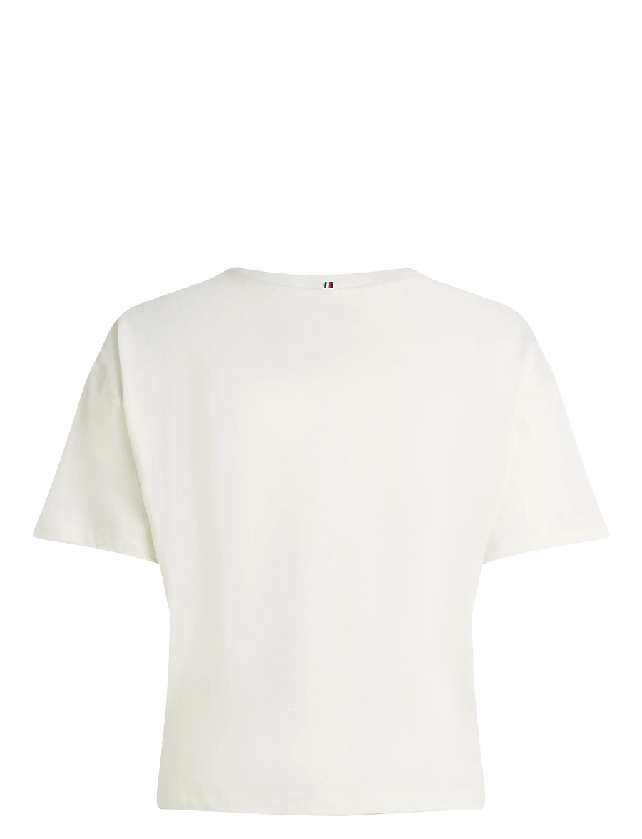 Tommy Hilfiger - SS JERSEY T-SHIRT - t-shirts - ivory - 2