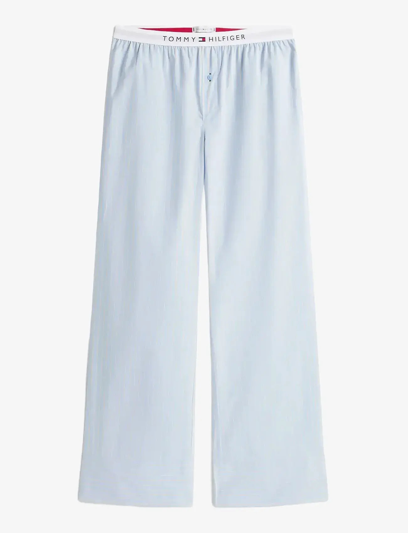 Tommy Hilfiger - STRIPE POPLIN PANTS (EXT.SIZES) - pyjamahose - sile stp vessel blue - 1